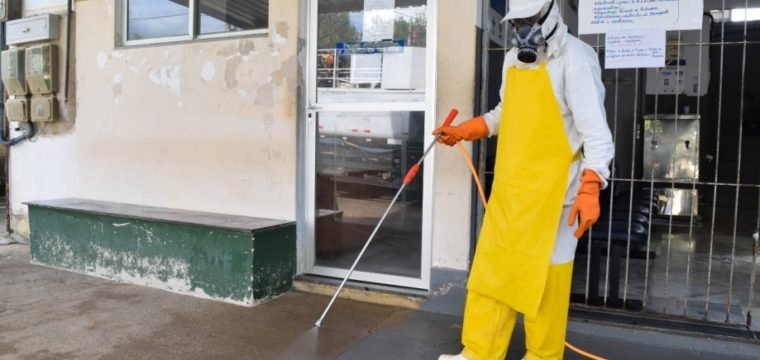 Coronavírus: Prefeitura de Cachoeiro segue higienizando espaços públicos