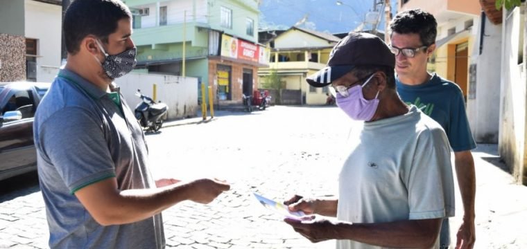 Distritos receberam nova ação de conscientização sobre Covid-19