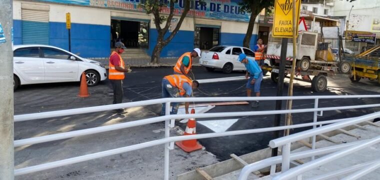 Faixas elevadas vão garantir mais segurança e acessibilidade na Beira Rio