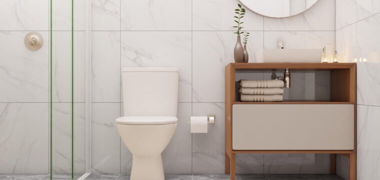 10 dicas de decoração para facilitar a limpeza do banheiro