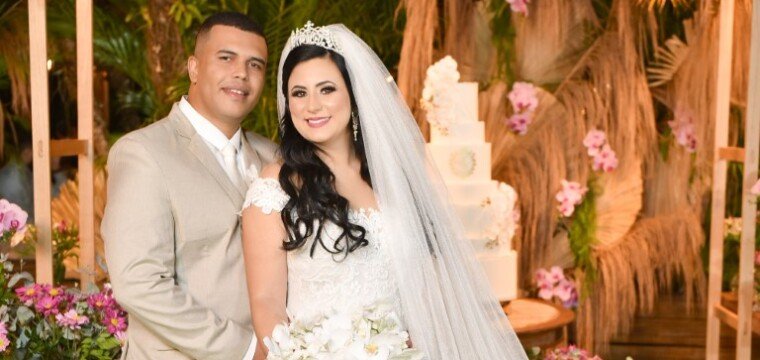 Felizes para sempre! O enlace de Raquel e Diltamar