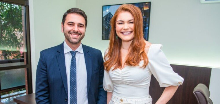 Diego Libardi e Carla Vicente abrem as portas do novo escritório de advocacia