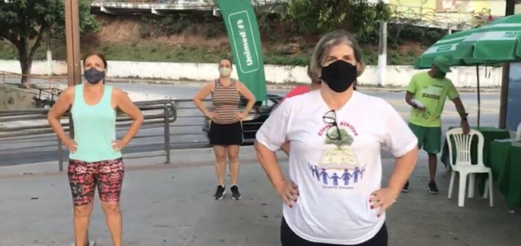 Unimed Sul retoma projeto de Caminhada Orientada em Cachoeiro de Itapemirim