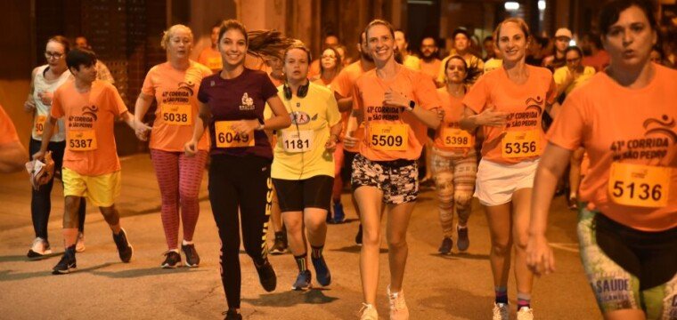 Trânsito na área central terá pontos de bloqueio para a Corrida de São Pedro