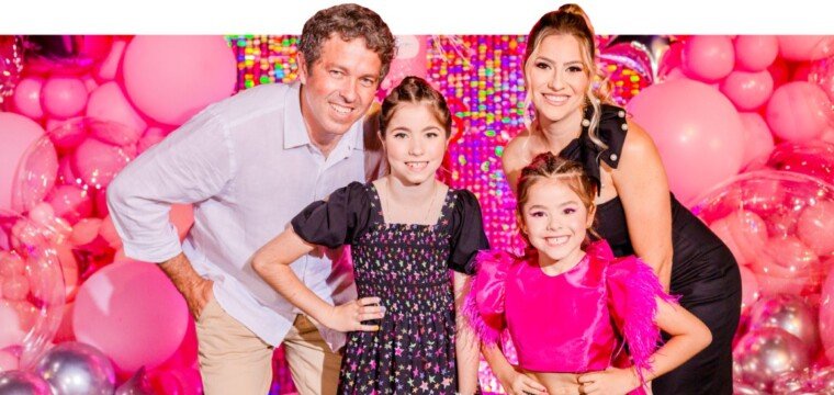 Clara comemorou 6 anos