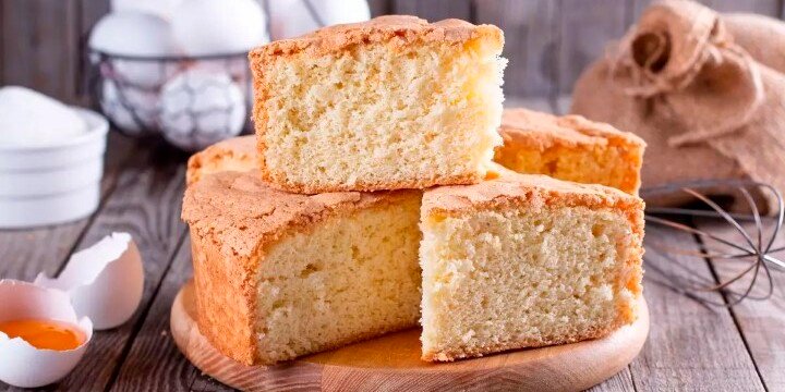 Receita fácil de bolo pão de ló