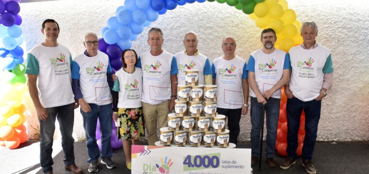 Dia C de Cooperar: Ação solidária arrecada toneladas de alimentos