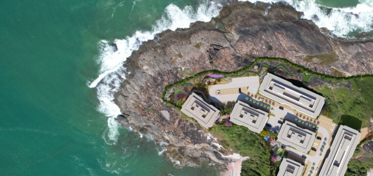 Empreendimento de alto padrão em Guarapari terá piscina aquecida em todos os apartamentos