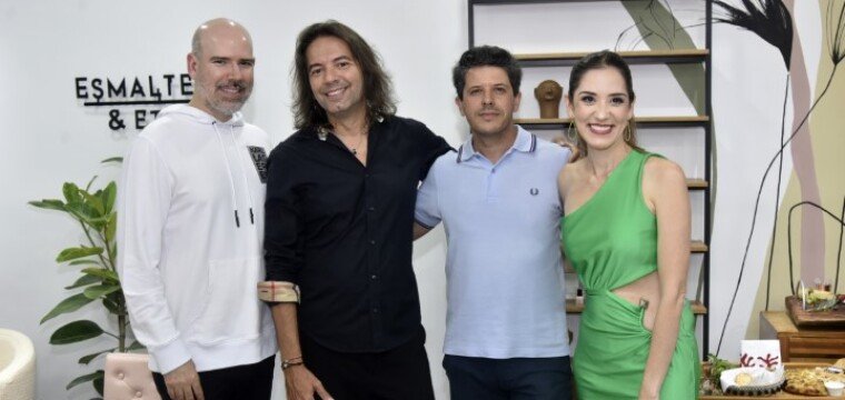 Os queridos Dr Rodrigo Bragança, Eiras Júnior, Robson Campos e Dra Renata Bragança.