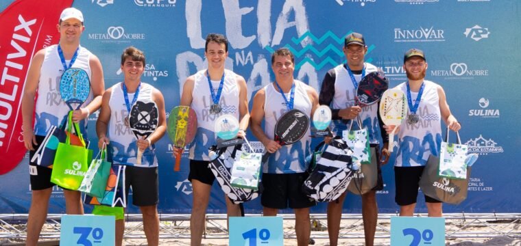 Sucesso nas areias: 3º Campeonato de Beach Tennis encerra o projeto Leia na Praia em Marataízes