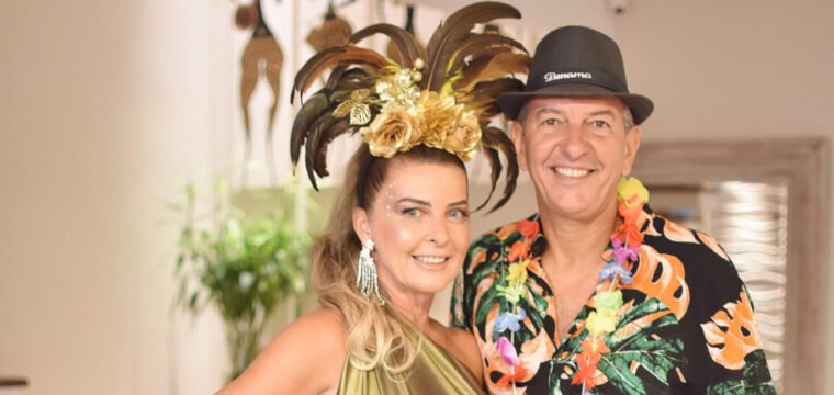 Festa de Carnaval agita residência de Karla Baptista e Valter Delabella