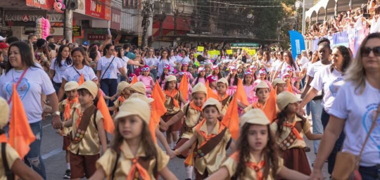 Cachoeiro terá desfile escolar no aniversário de 157 anos de emancipação