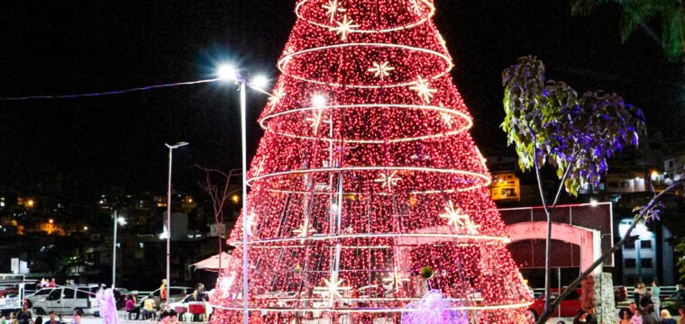 Natal 2024: programação especial na Praça de Fátima começa nesta sexta (13)