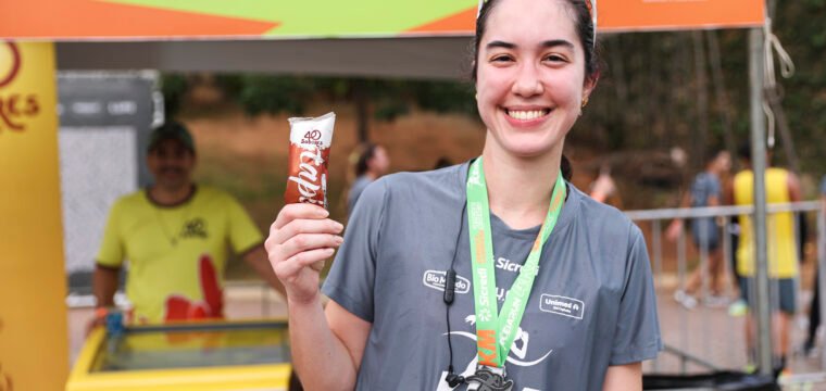 40 Sabores conquista corredores com picolés naturais no Leia Run