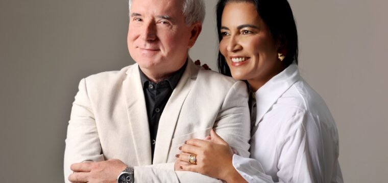 Um casal pra lá de especial: Dr Walfran Liparizi e Jo Dezan. Lindos!