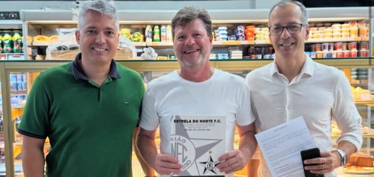 Estrela do Norte fecha parceria com a Padaria Top para a disputa da Série B do Capixabão 2025