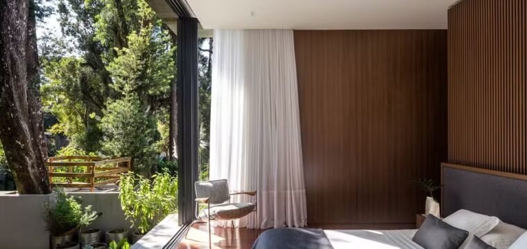Os benefícios de uma casa em meio à natureza