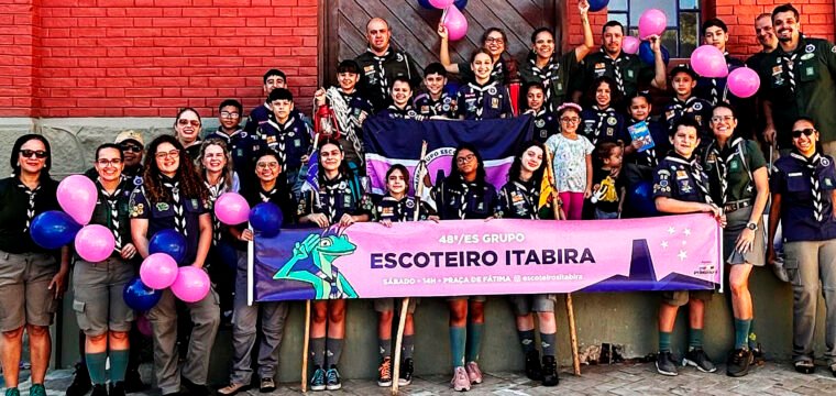 48° Grupo Escoteiro Itabira celebra seu 1º Aniversário