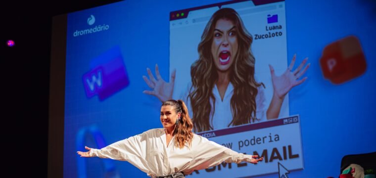 “Esse Show poderia ser um E-mail”: Luana Zucoloto chega a Vitória com humor afiado