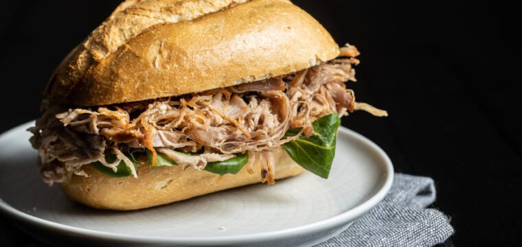 Sanduíche de pernil