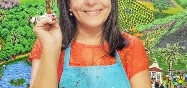 Embaixada do Brasil celebra independência com exposição da pintora capixaba Angela Gomes, no Equador