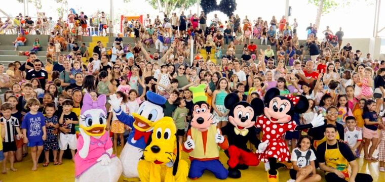 Jaraguá Tênis Clube realiza edição especial do Dia das Crianças com magia Disney