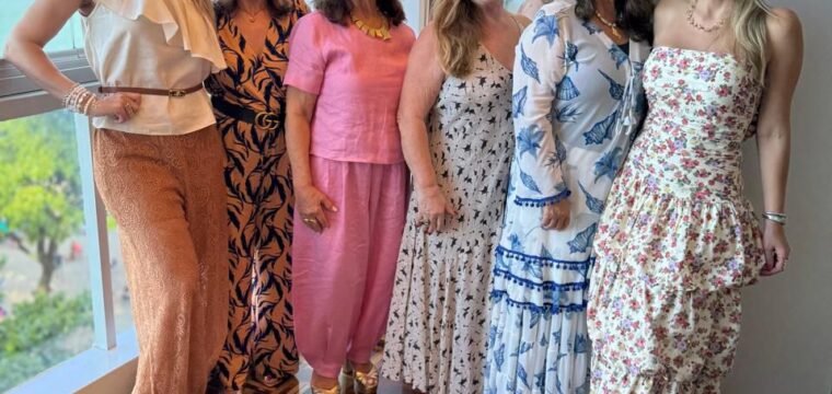 Fabíola Lessa Carlette, Hermínia Lessa, Regina Carlette, Nely Ultramar, Vânia Ultramar e Brunella Ultramar Carlette