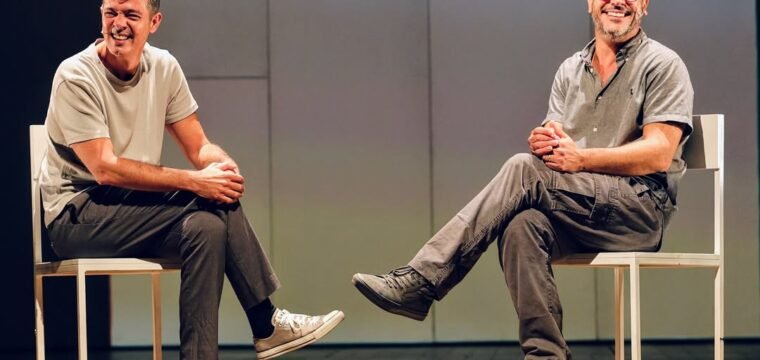 Bruno Mazzeo e Lúcio Mauro Filho chegam ao ES com a peça Gostava Mais dos Pais