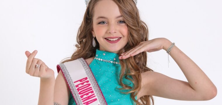 Helena Jacone Venturim: pequena miss de Cachoeiro se prepara para disputar título nacional em Curitiba (PR)