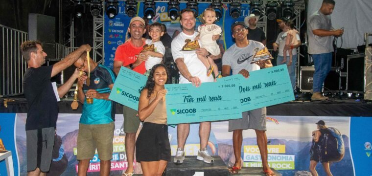 Evento de voo livre coloriu o céu de Pancas com acrobacias de pilotos de sete países