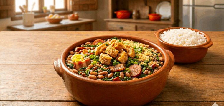 feijão tropeiro em 30 minutos