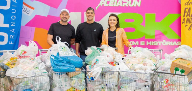 Leia Run arrecada quase uma tonelada de alimentos e reforça impacto social em Cachoeiro