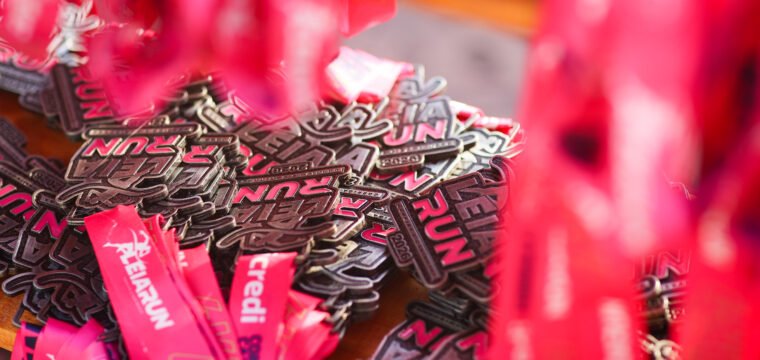 Medalha do Leia Run é eleita a favorita em desafio promovido pelo ‘Brasil Que Corre’