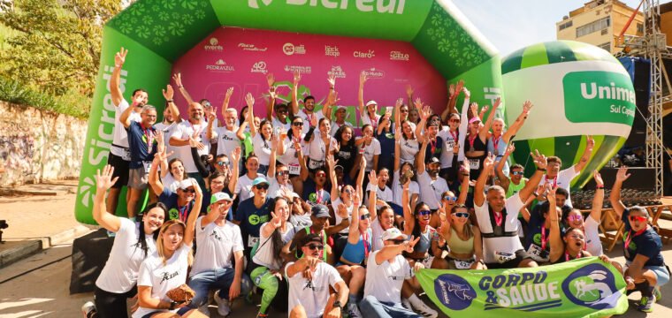 Corpo e Saúde lidera ranking das maiores equipes do Leia Run 2026; confira o Top 5