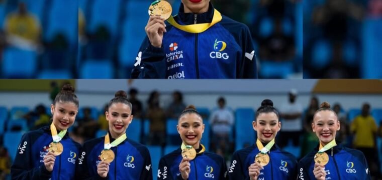 Capixabas cravam séries e conquistam cinco ouros no Pan de Ginástica Rítmica