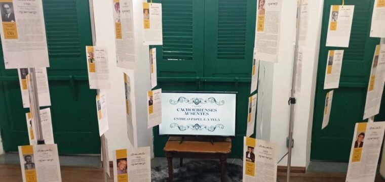 Exposição une memória e tecnologia para homenagear os Cachoeirenses Ausentes