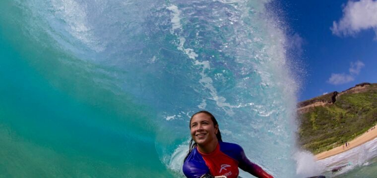 Capixaba Bianca Simões inicia Circuito Mundial de Bodyboarding