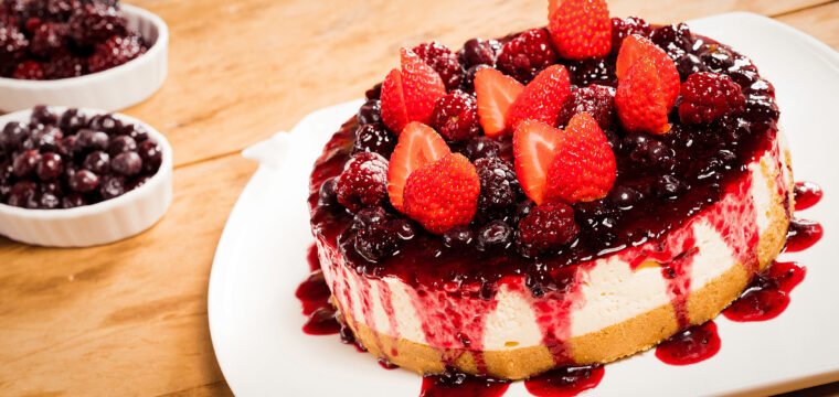 Cheesecake americana tradicional