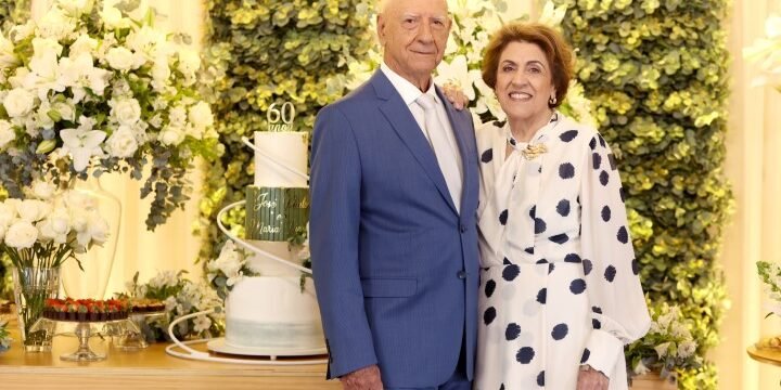 Maria Lúcia Cheim e José Paulo Jorge comemoraram suas Bodas de Diamante