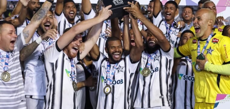 Estrela do Norte é campeão da Série B do Capixaba após decisão emocionante