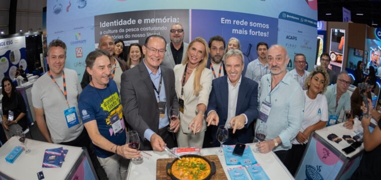 ES leva moqueca, cinema e mulheres da pesca à maior feira de pescado da América Latina